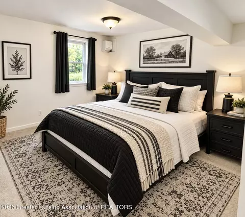 Bedroom - 6510 Creyts Rd, Dimondale, MI 48821 photo 4 of 5