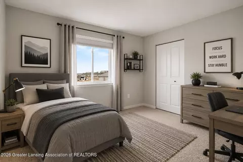 Bedroom - 707 W Windward Way, Perry, MI 48872 photo 8 of 9