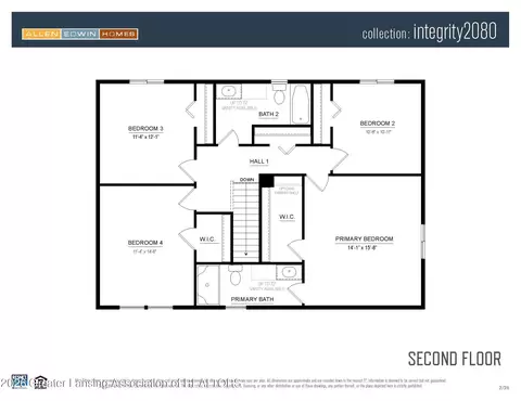 Floorplan - 707 W Windward Way, Perry, MI 48872 photo 2 of 3