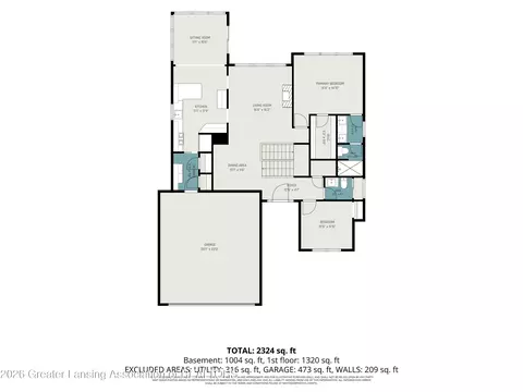 Floorplan - 2425 Turning Leaf Ln, Okemos, MI 48864 photo 1 of 2
