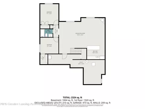 Floorplan - 2425 Turning Leaf Ln, Okemos, MI 48864 photo 2 of 2