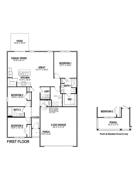 Floorplan - 348 Milltown Dr, Pendleton, IN 46064 photo 2 of 3