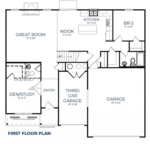 Floorplan - 2357 Pine Valley Dr, Plainfield, IN 46168 photo 1 of 3