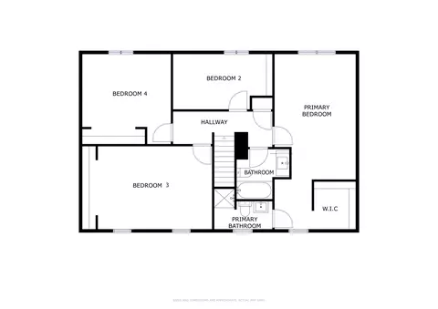 Floorplan - 609 Brentwood Dr E, Plainfield, IN 46168 photo 2 of 3