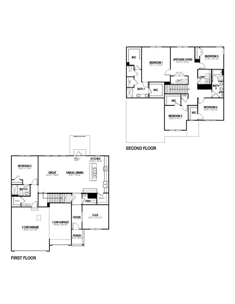 Floorplan - 640 Blarney Dr, Pendleton, IN 46064 photo 1 of 3
