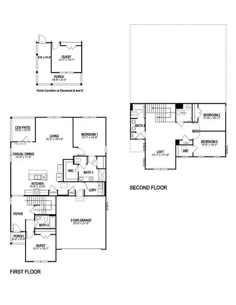 Floorplan - 650 Blarney Dr, Pendleton, IN 46064 photo 1 of 3