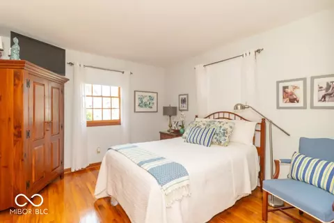 Bedroom - 406 W Cherry St, Dunreith, IN 47385 photo 4 of 6