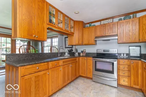 Kitchen - 406 W Cherry St, Dunreith, IN 47385 photo 1 of 3