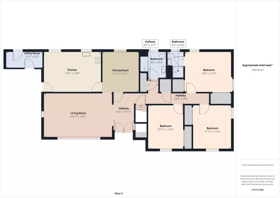 Floorplan - 1540 Lennox St, Anderson, IN 46012 photo 1 of 3