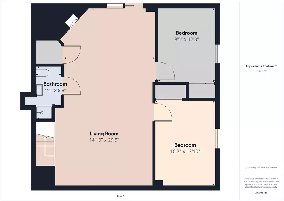 Floorplan - 1540 Lennox St, Anderson, IN 46012 photo 2 of 3