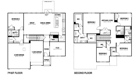 Floorplan - 638 Blarney Dr, Pendleton, IN 46064 photo 1 of 1