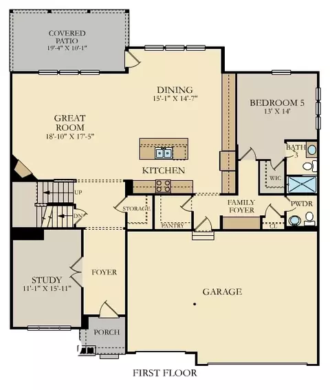 Floorplan - 15364 Manderley St, Fishers, IN 46040 photo 1 of 3