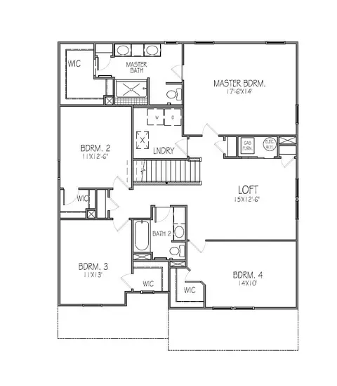 Floorplan - 4820 E Shadowbrook Dr, Camby, IN 46113 photo 2 of 2