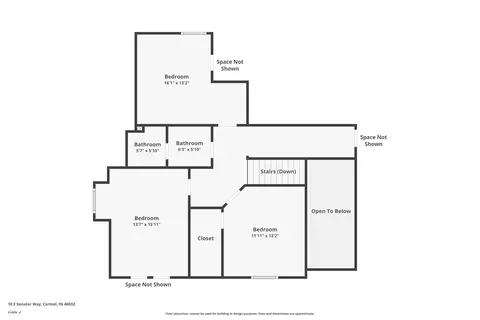 Floorplan - 10 E Senator Way, Carmel, IN 46032 photo 2 of 4