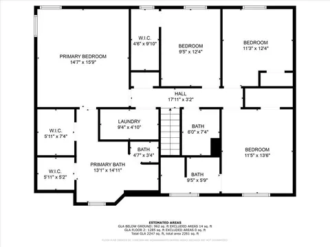 Floorplan - 7802 Hardwick Pl, Fishers, IN 46038 photo 3 of 3