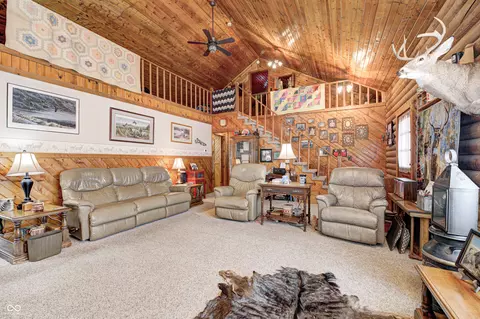 Living - 6912 E State Road 236, Roachdale, IN 46172 photo 4 of 4