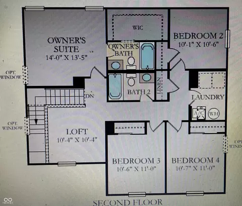 Floorplan - 10236 Eagleton Pl, Indianapolis, IN 46239 photo 2 of 2