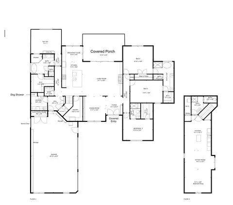 Floorplan - 8146 W 875 S, Pendleton, IN 46064 photo 1 of 1