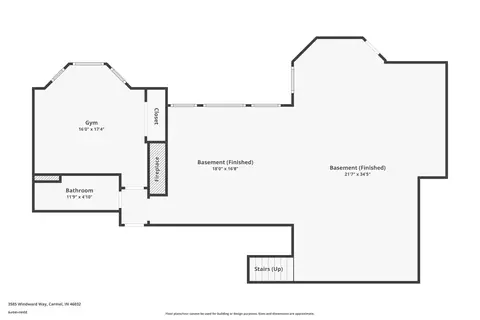 Floorplan - 3585 Windward Way, Carmel, IN 46032 photo 4 of 4