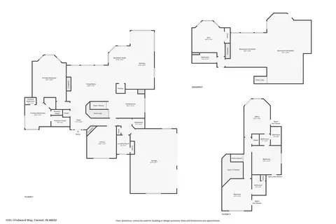 Floorplan - 3585 Windward Way, Carmel, IN 46032 photo 1 of 4