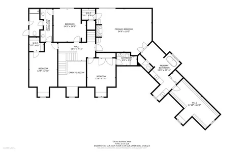 Floorplan - 10594 Geist Rd, Fishers, IN 46037 photo 2 of 4