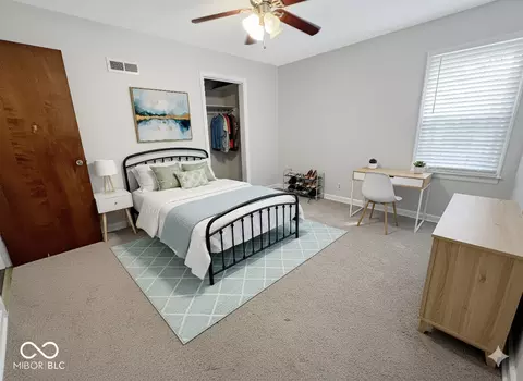 Bedroom - 602 Eugene St, Indianapolis, IN 46208 photo 3 of 4