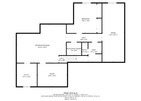 Floorplan - 6525 E 150 S, Columbus, IN 47201 photo 2 of 6