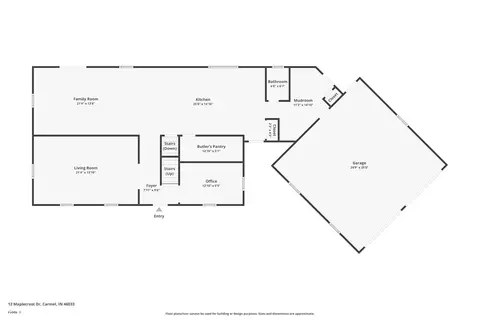 Floorplan - 12 Maplecrest Dr, Carmel, IN 46033 photo 4 of 4
