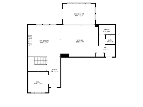 Floorplan - 9343 Casey Rd, Pendleton, IN 46064 photo 1 of 3
