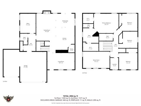 Floorplan - 7255 Martock Dr, Plainfield, IN 46168 photo 3 of 3