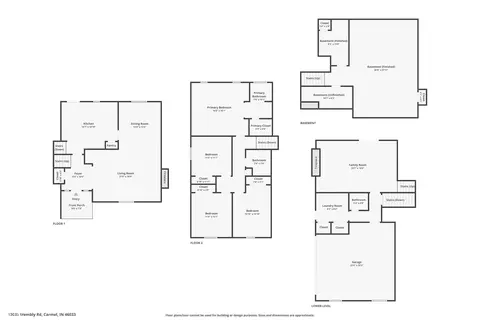 Floorplan - 13035 Wembly Rd, Carmel, IN 46033 photo 5 of 5
