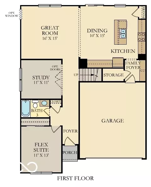 Floorplan - 15432 Postman Rd, Fishers, IN 46037 photo 1 of 2