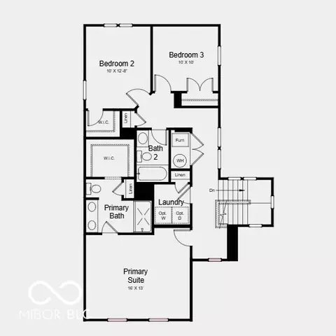 Floorplan - 2674 Prism Way, Plainfield, IN 46168 photo 1 of 1