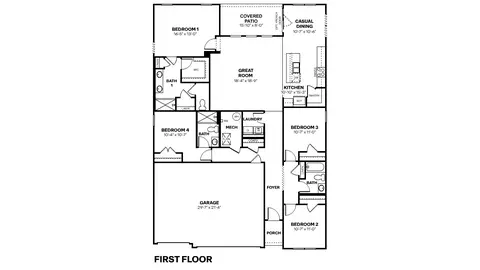 Floorplan - 5734 Bancroft Dr, Pendleton, IN 46064 photo 1 of 1