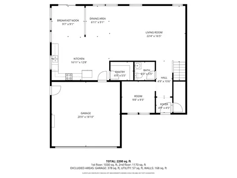 Floorplan - 584 Springtree Ln, Avon, IN 46123 photo 1 of 3