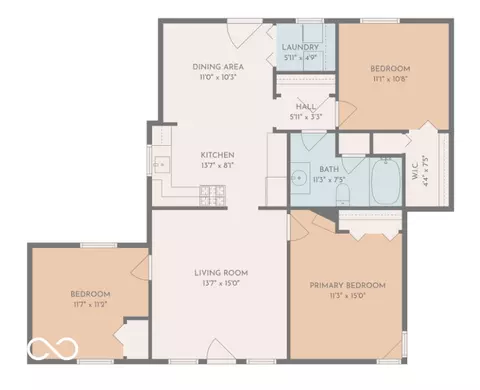 Floorplan - 2116 E State Road 38, Markleville, IN 46056 photo 1 of 1