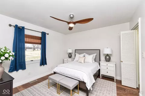 Bedroom - 2116 E State Road 38, Markleville, IN 46056 photo 1 of 8