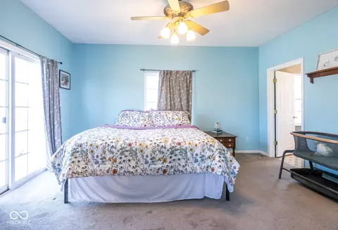 Bedroom - 9653 S 200 E, Flat Rock, IN 47234 photo 3 of 7