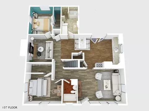 Floorplan - 1630 Elbert St, Indianapolis, IN 46227 photo 4 of 5