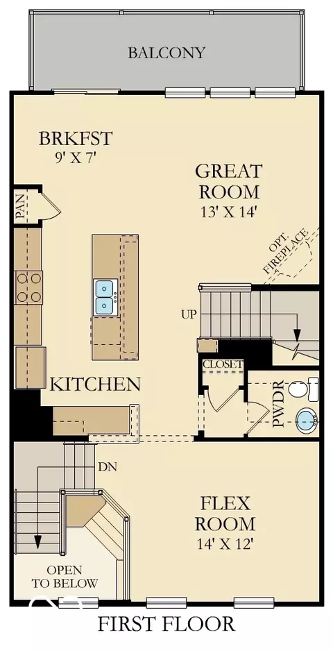 Floorplan - 5895 Farwell Ave, Plainfield, IN 46168 photo 1 of 2