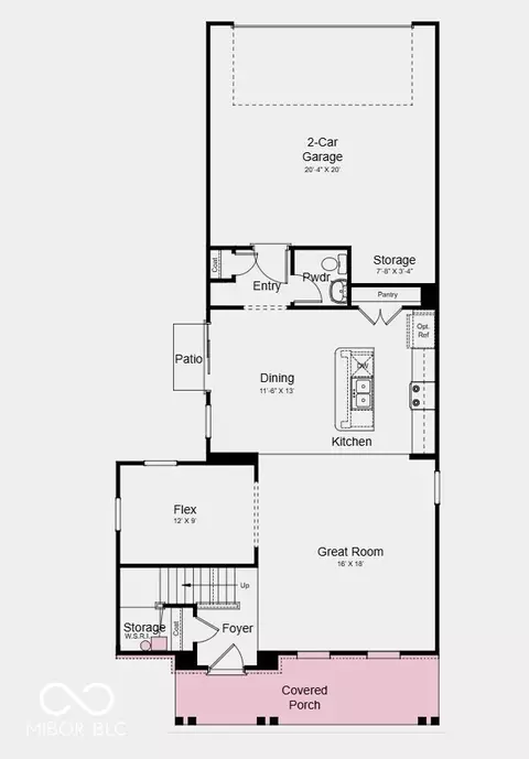Floorplan - 9086 Anthem Ave, Plainfield, IN 46168 photo 1 of 2