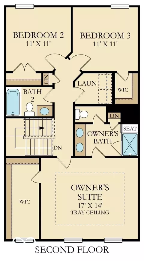 Floorplan - 5942 Juna Ave, Plainfield, IN 46168 photo 3 of 3