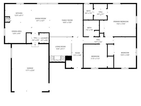 Floorplan - 100 E Michelle Ln, Pendleton, IN 46064 photo 1 of 1