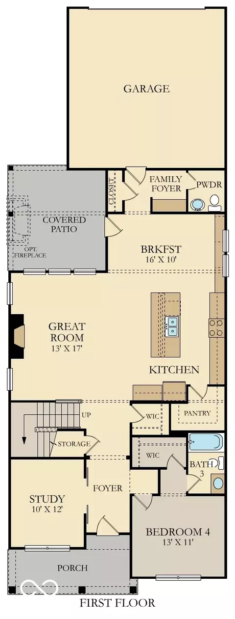 Floorplan - 13664 Mint Rd, Fishers, IN 46037 photo 1 of 2