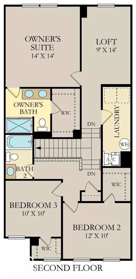 Floorplan - 8093 Ridge Line Dr, Pendleton, IN 46064 photo 2 of 2