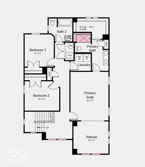 Floorplan - 9026 Anthem Ave, Plainfield, IN 46168 photo 2 of 2