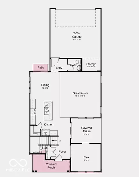 Floorplan - 9026 Anthem Ave, Plainfield, IN 46168 photo 1 of 2
