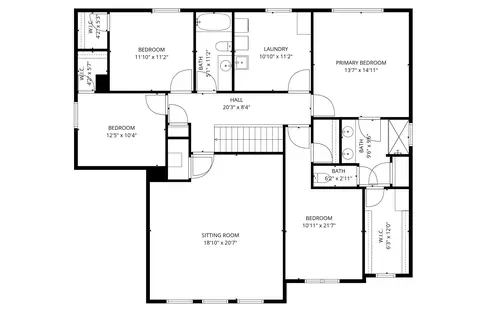 Floorplan - 4104 Lotus St, Plainfield, IN 46168 photo 2 of 2