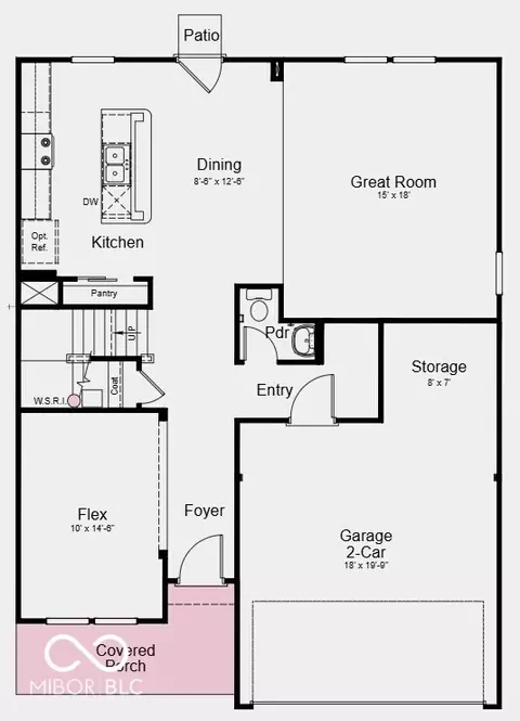 Floorplan - 6541 Calligan Rd, Pendleton, IN 46064 photo 1 of 2