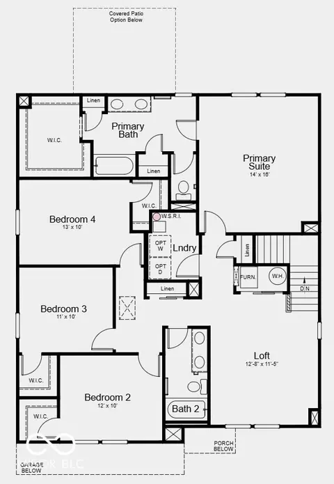 Floorplan - 6665 Cobblestone Dr, Pendleton, IN 46064 photo 2 of 2